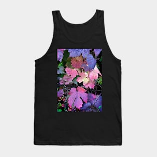 Colours of Autumn Leaves Tank Top